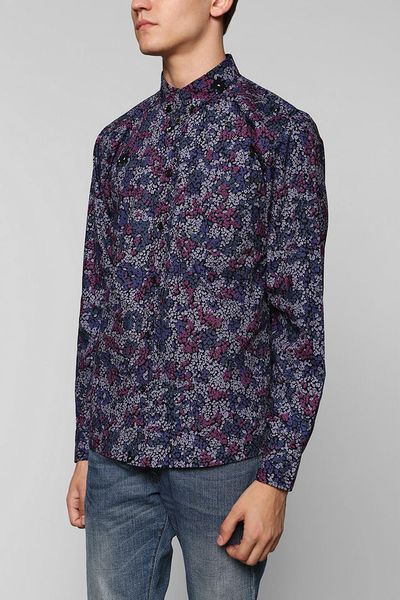 Urban Outfitters Wesc Leijon Button Down Shirt in Multicolor for Men ...