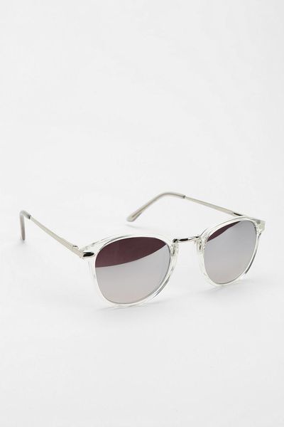 Urban Outfitters Surplus Round Sunglasses in Transparent (CLEAR ...