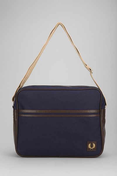 Urban Outfitters Canvas Messenger Bag in Blue for Men (NAVY) | Lyst