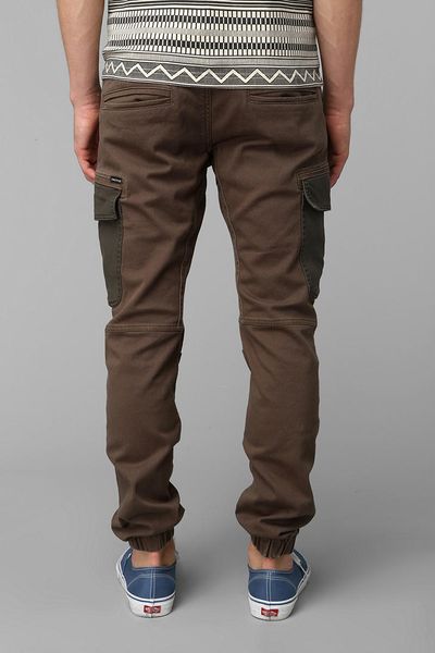 Urban Outfitters Zanerobe Buckshot Cargo Jogger Pant in Green for Men ...