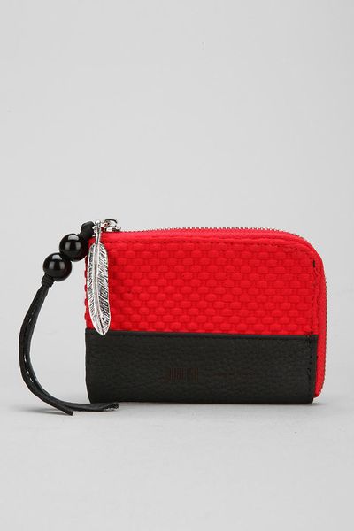 Urban Outfitters Publish Bingham Zip Wallet in Red | Lyst