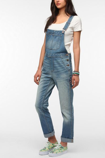Urban Outfitters Bdg Denim Overall in Blue (RINSED DENIM) | Lyst