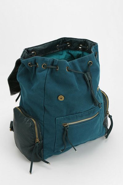 Urban Outfitters Cooperative Canvas Contrast Backpack in Blue (TEAL ...