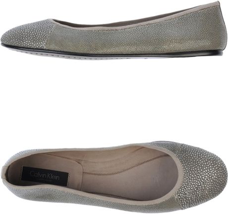 calvin klein ballerina flats