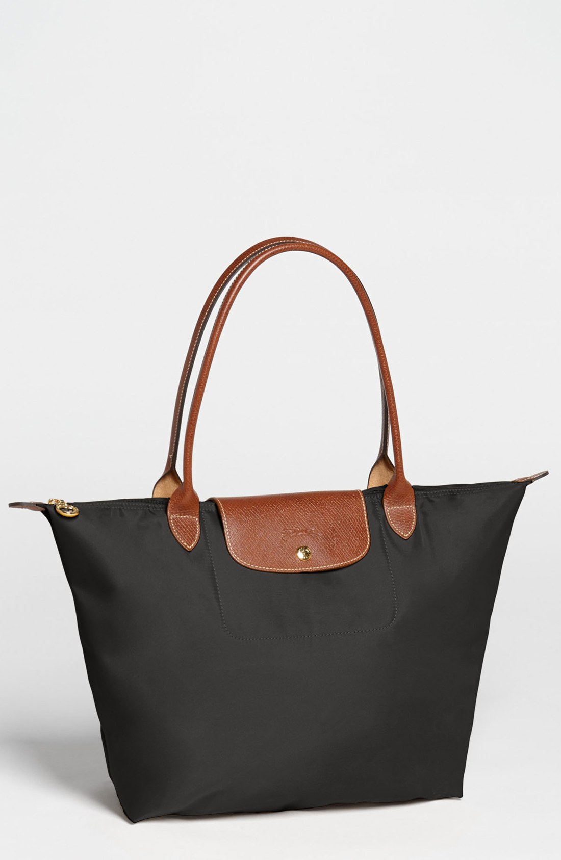 Longchamp Le Pliage Large Tote in Black | Lyst