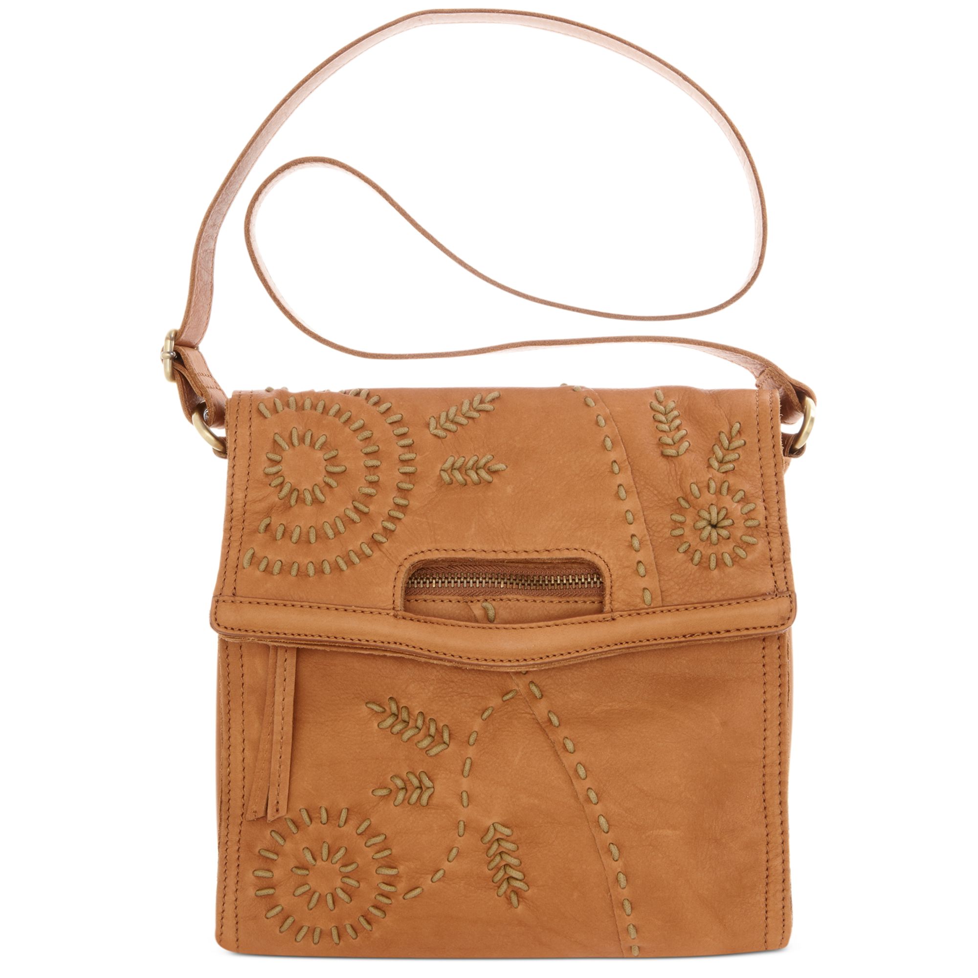 Lucky Brand Lucky Handbag Savannah Fold Over Tote in Brown (Cognac) Lyst