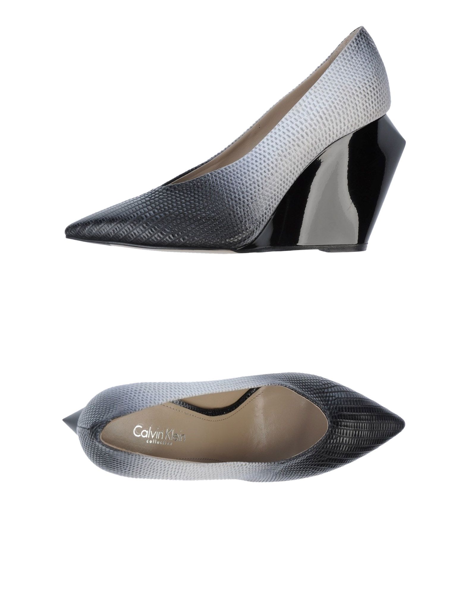 calvin klein wedge ankle strap