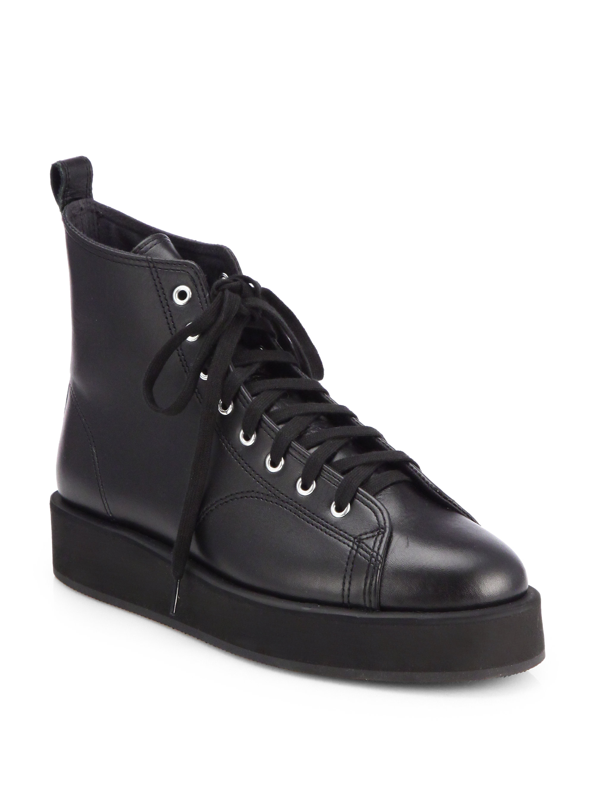 comme des garcons shoes black