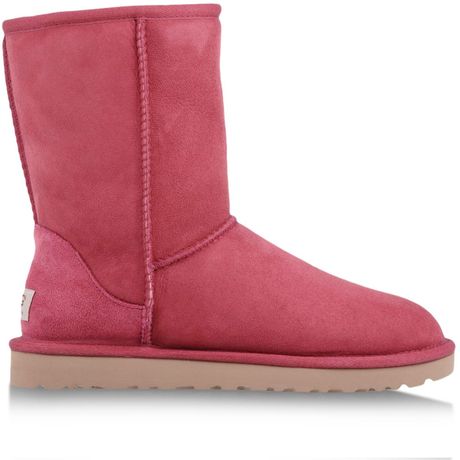 purple uggs sandals