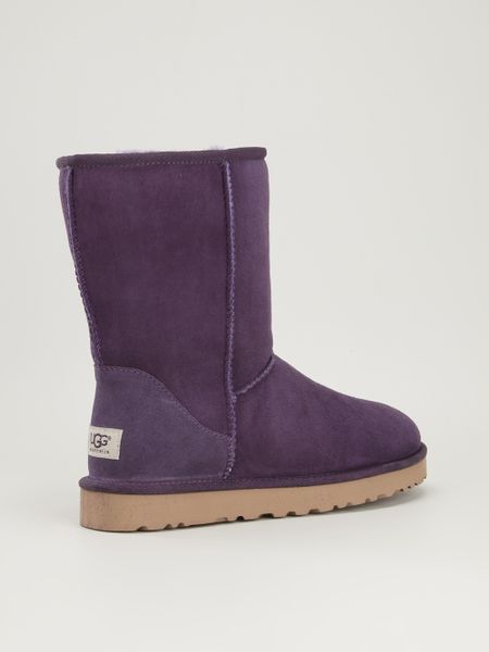 Ugg Classic Short Boot in Purple (pink & purple) | Lyst