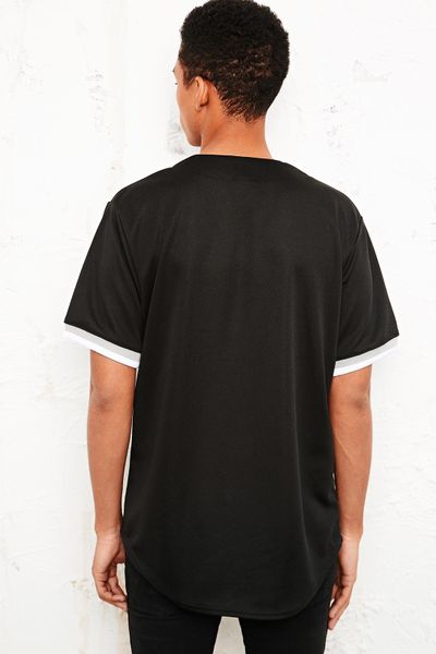Urban Outfitters Black Sox Baseball Shirt in Black for Men | Lyst