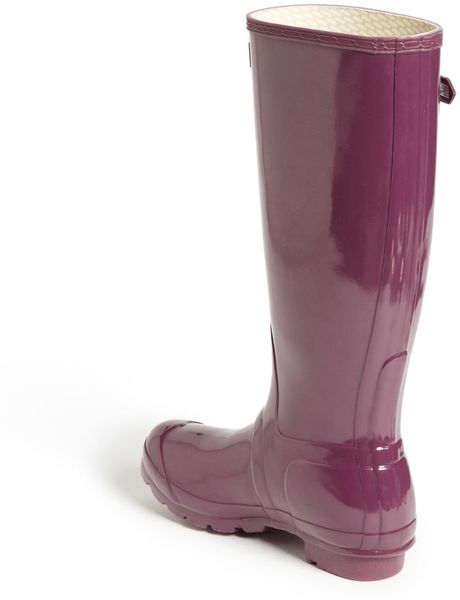 hunter original high gloss boot