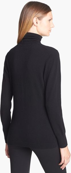 nordstrom black turtleneck sweater