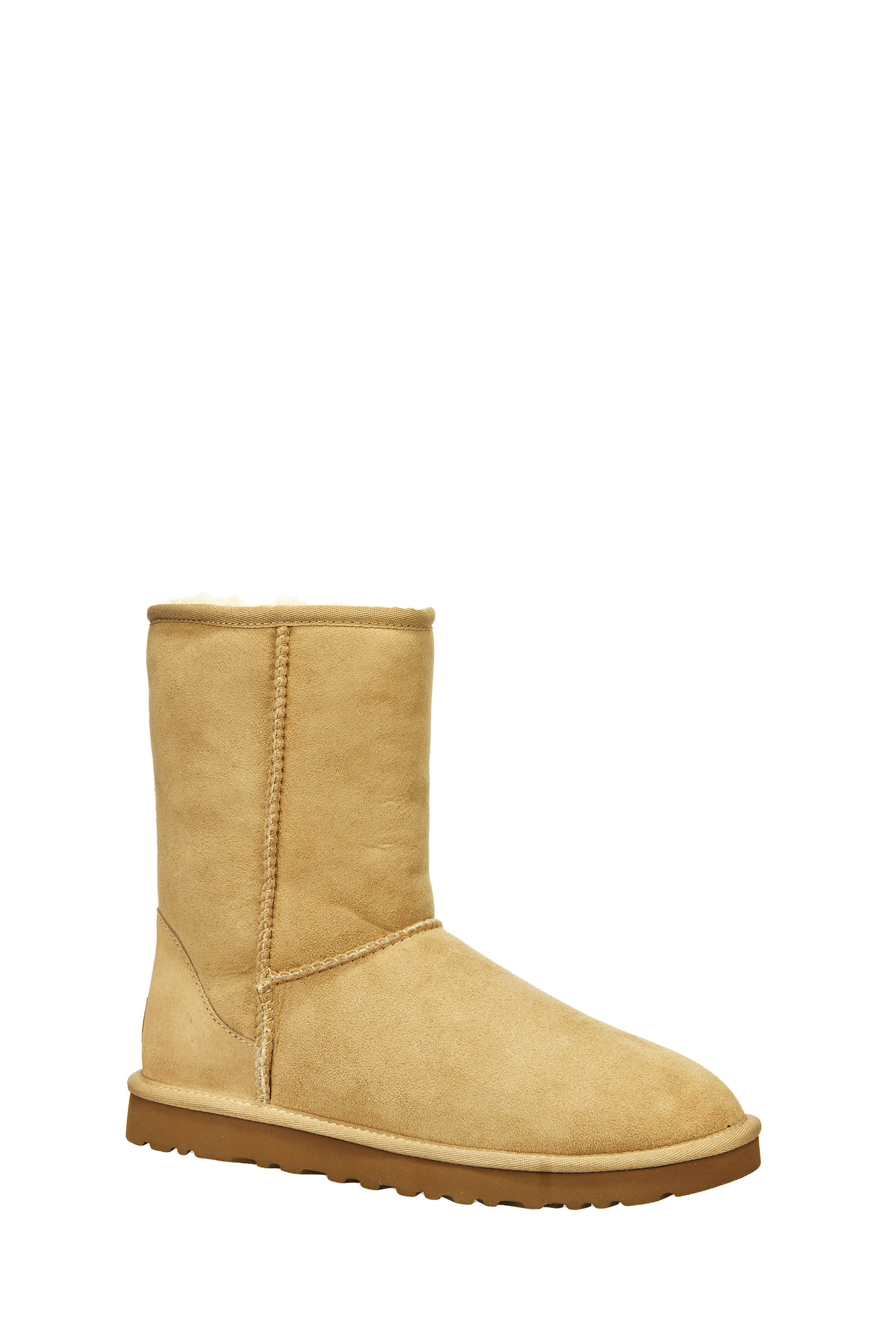 ugg classic short brown leather