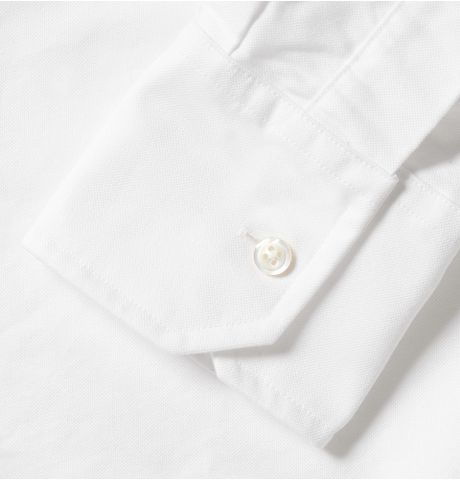 buttondown browne thom oxford collar shirt