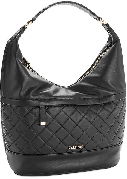 calvin klein quilted tote bag