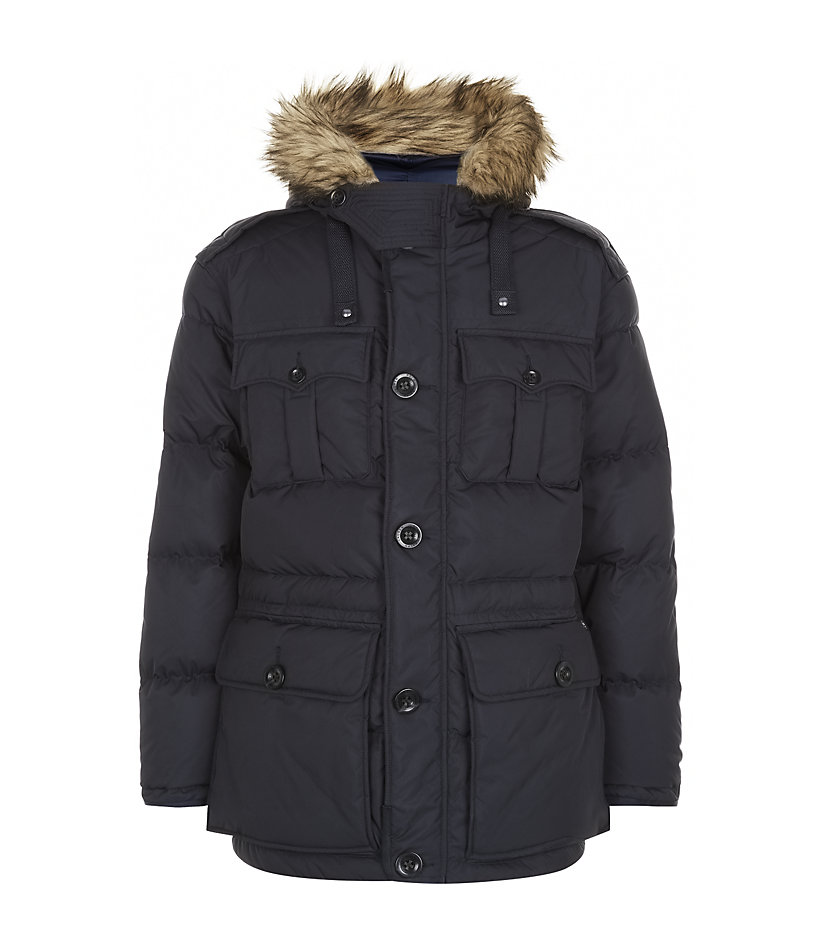 Polo Ralph Lauren Himal Down Parka in Blue for Men | Lyst