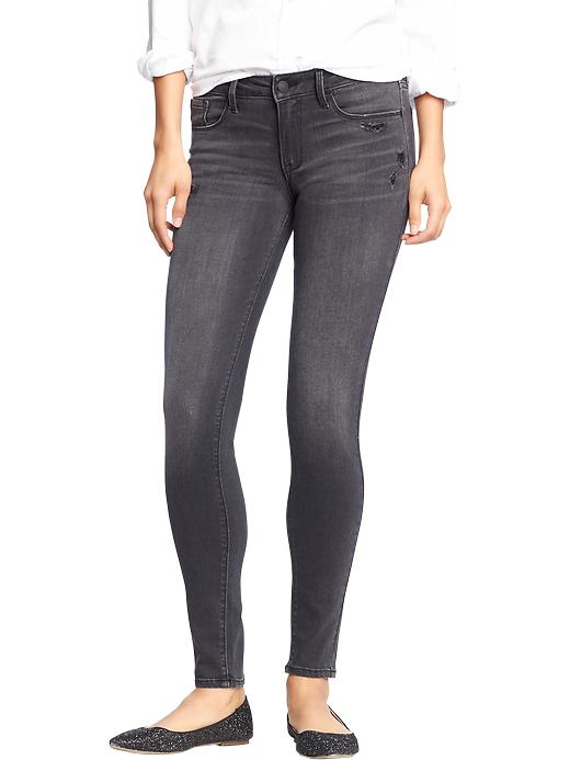 old navy rockstar black jeans