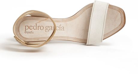 pedro garcia white sandals