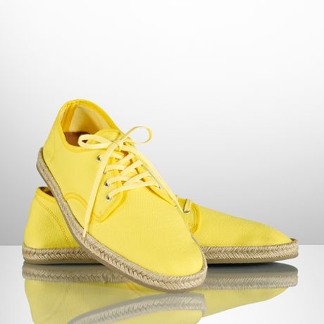 mustard yellow canvas shoes