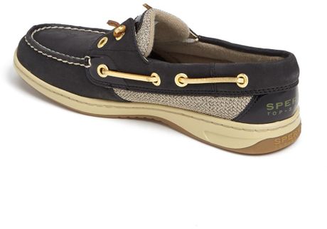 Sperry Top-sider Rainbowfish Boat Shoe in Black