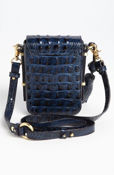 Brahmin Sloane Crossbody Bag in Blue (Navy) | Lyst
