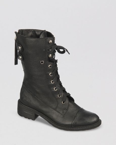 sam edelman black leather booties