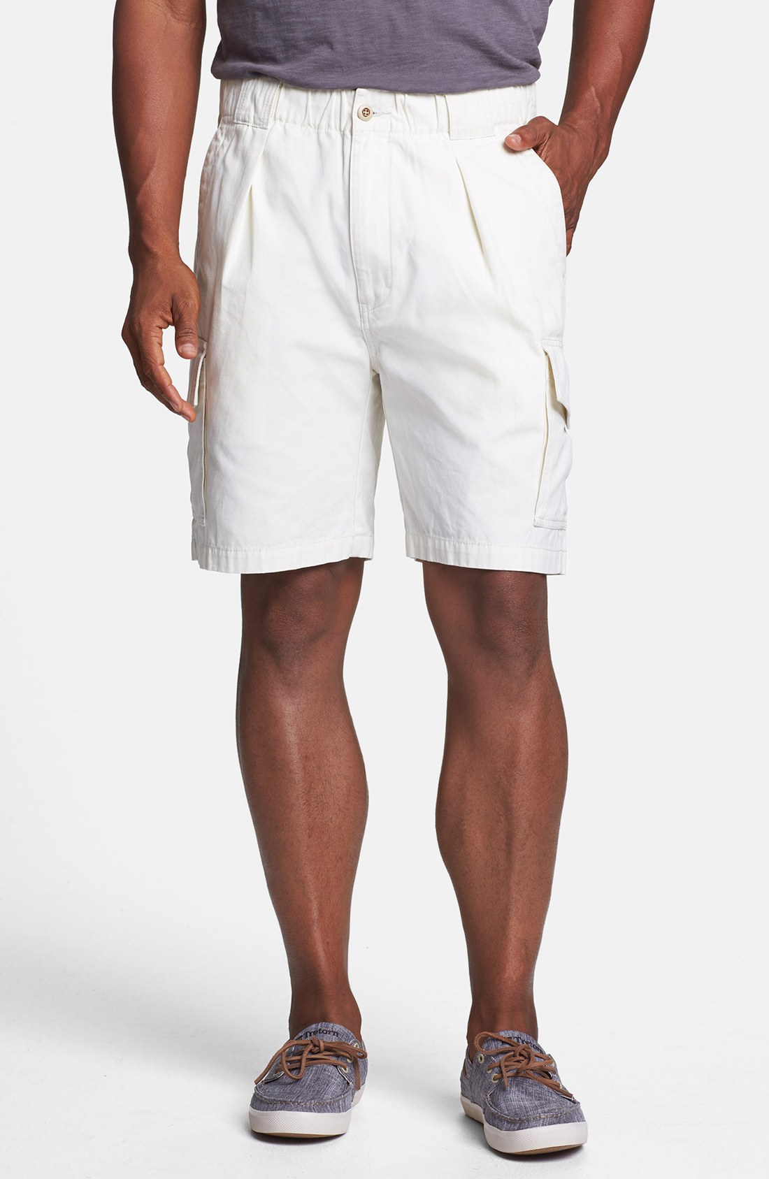 Tommy Bahama Survivor Cargo Shorts in White for Men (Spray) | Lyst