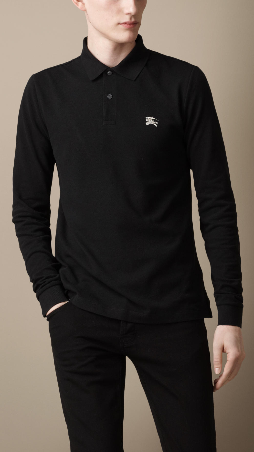 moncler longsleeve polo