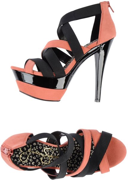 jessica simpson coral heels