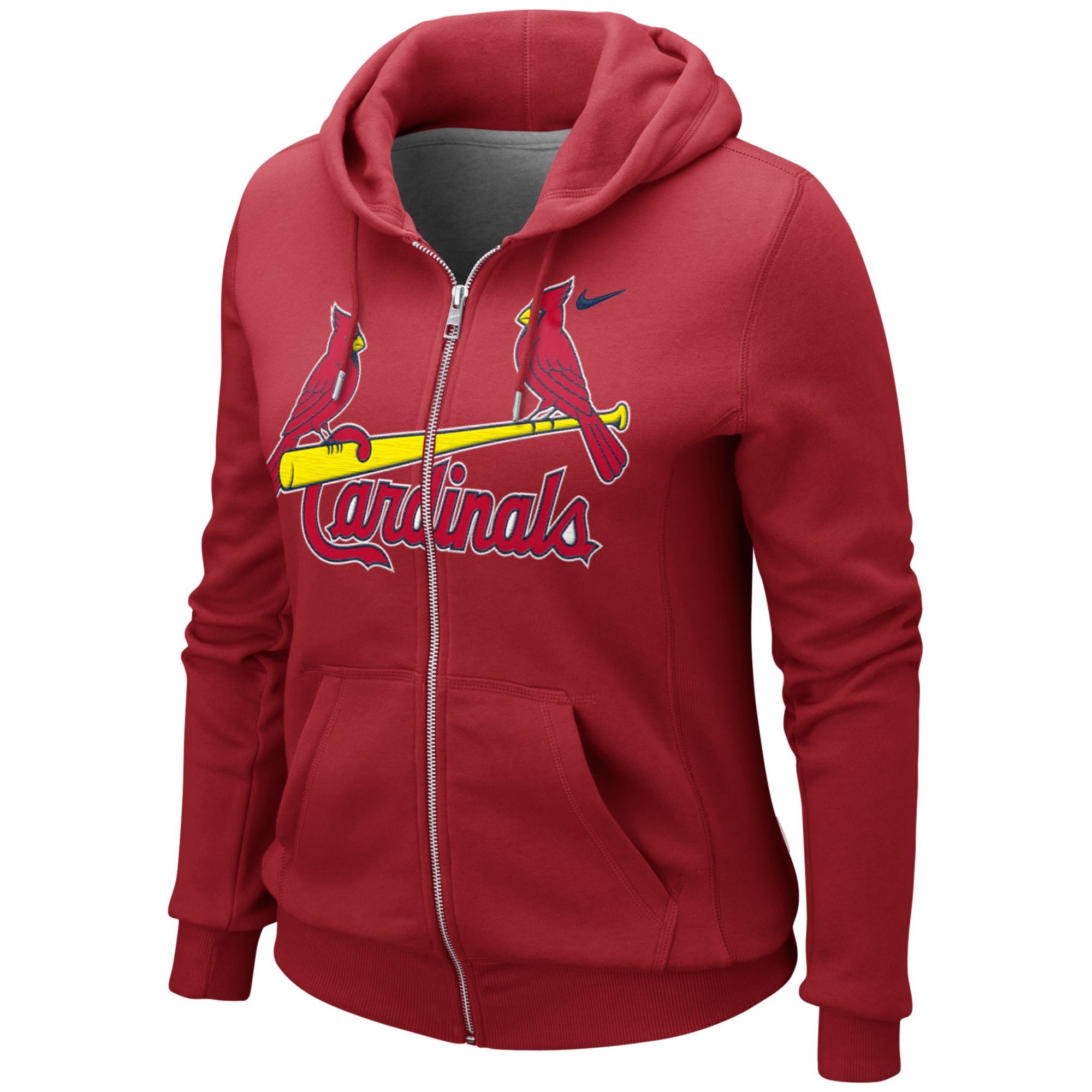 Nike Women&#39;S St. Louis Cardinals Hoodie Sweatshirt in Red | Lyst