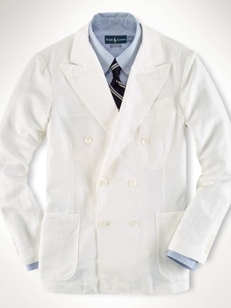 Polo Ralph Lauren Linen Westcott Sport Coat in White for Men (Antique