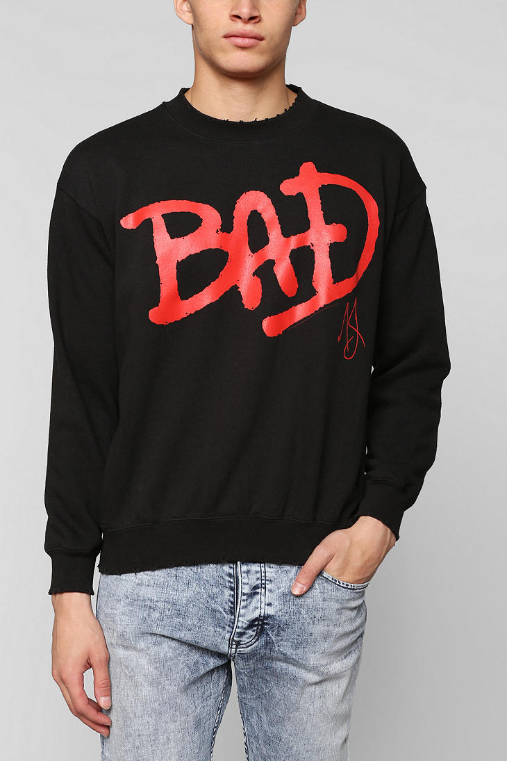 Urban Outfitters Bravado Bad Pullover Sweatshirt in Black for Men ...