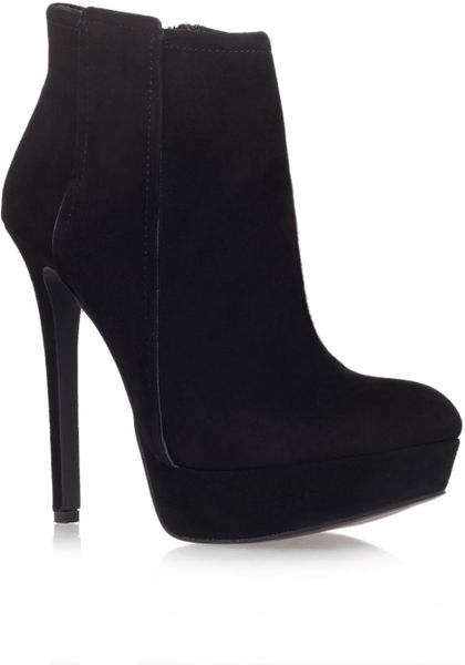 Jessica Simpson Billings High Heel Ankle Boots in Black - Lyst