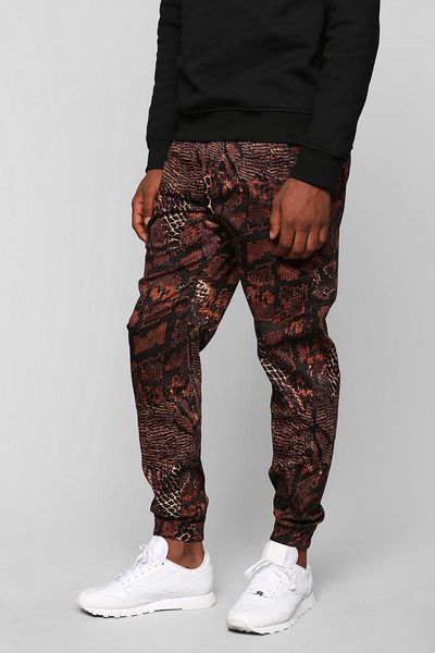 printed joggers for men