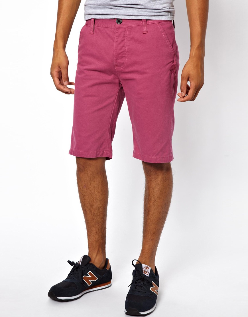 bellfield chino shorts