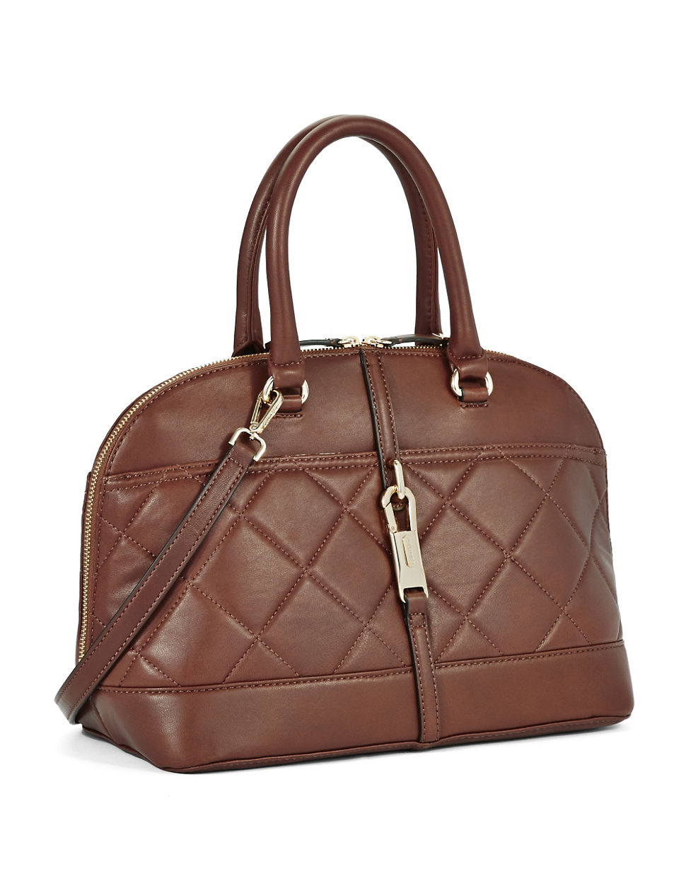 calvin klein shoulder bag brown