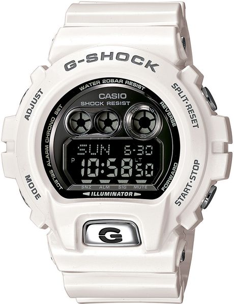 shock Mens White Mirror Face Xl Watch in White for Men