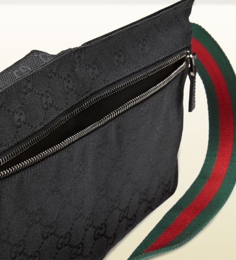 Gucci Original Gg Canvas Belt Bag in Black for Men | Lyst