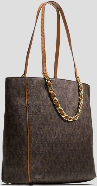 Michael Michael Kors Tote Harper Large North South in Beige (Vanilla)