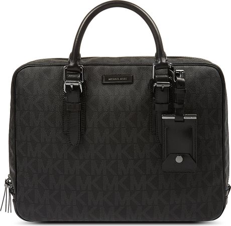 mens michael kors briefcase