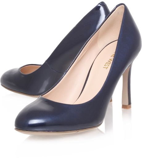 Nine West Drusilla3 Mid Heel Court Shoes in Blue (Navy) | Lyst