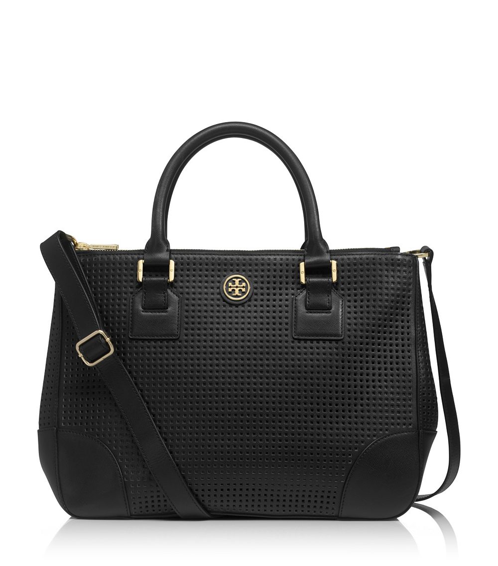 tory burch robinson zip tote