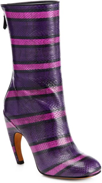 givenchy snake print boots