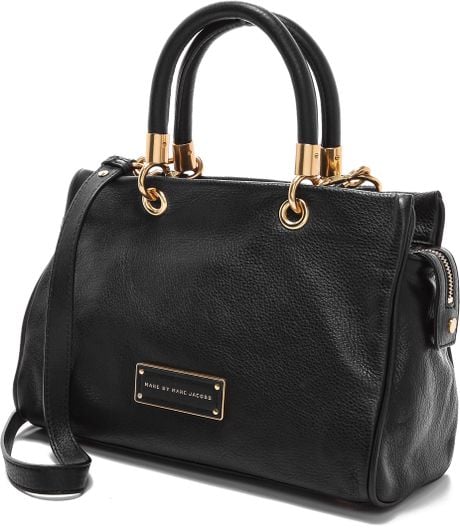 Marc By Marc Jacobs Too Hot To Handle Satchel - Black In Black 