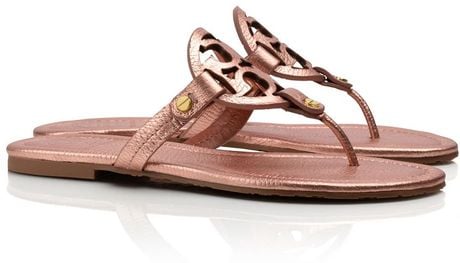 rose gold miller sandals