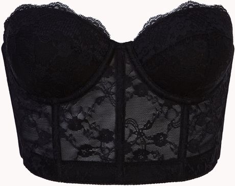 bra corset lace strapless forever