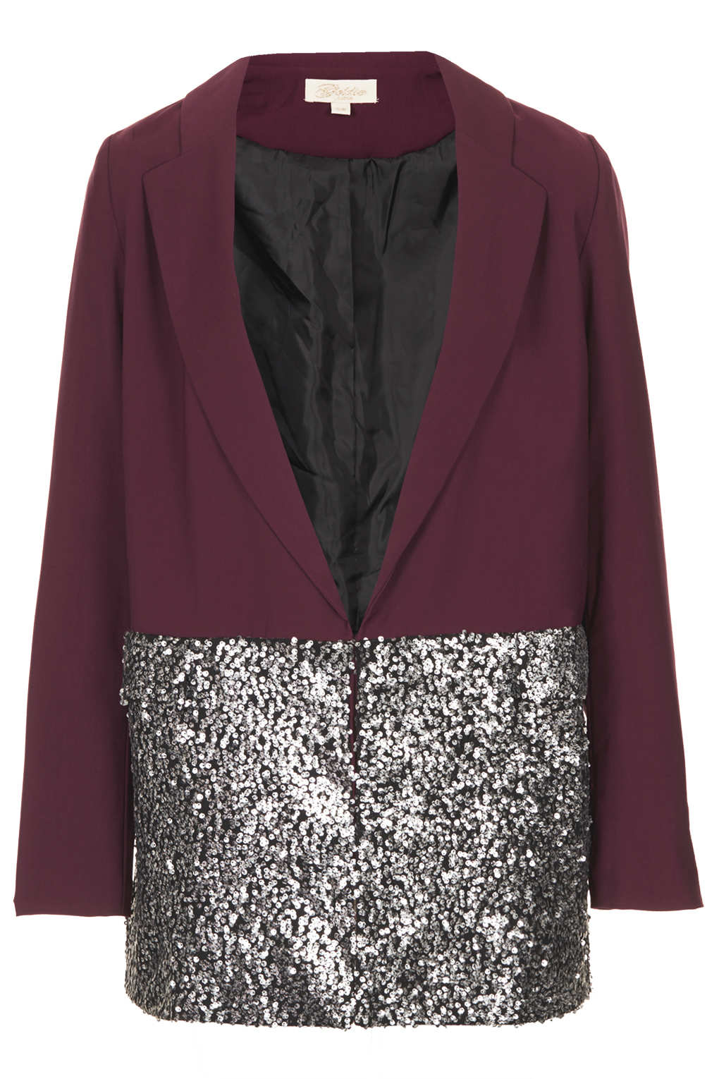 Skye Sequin Blazer By Goldie in Purple (Maroon) Lyst