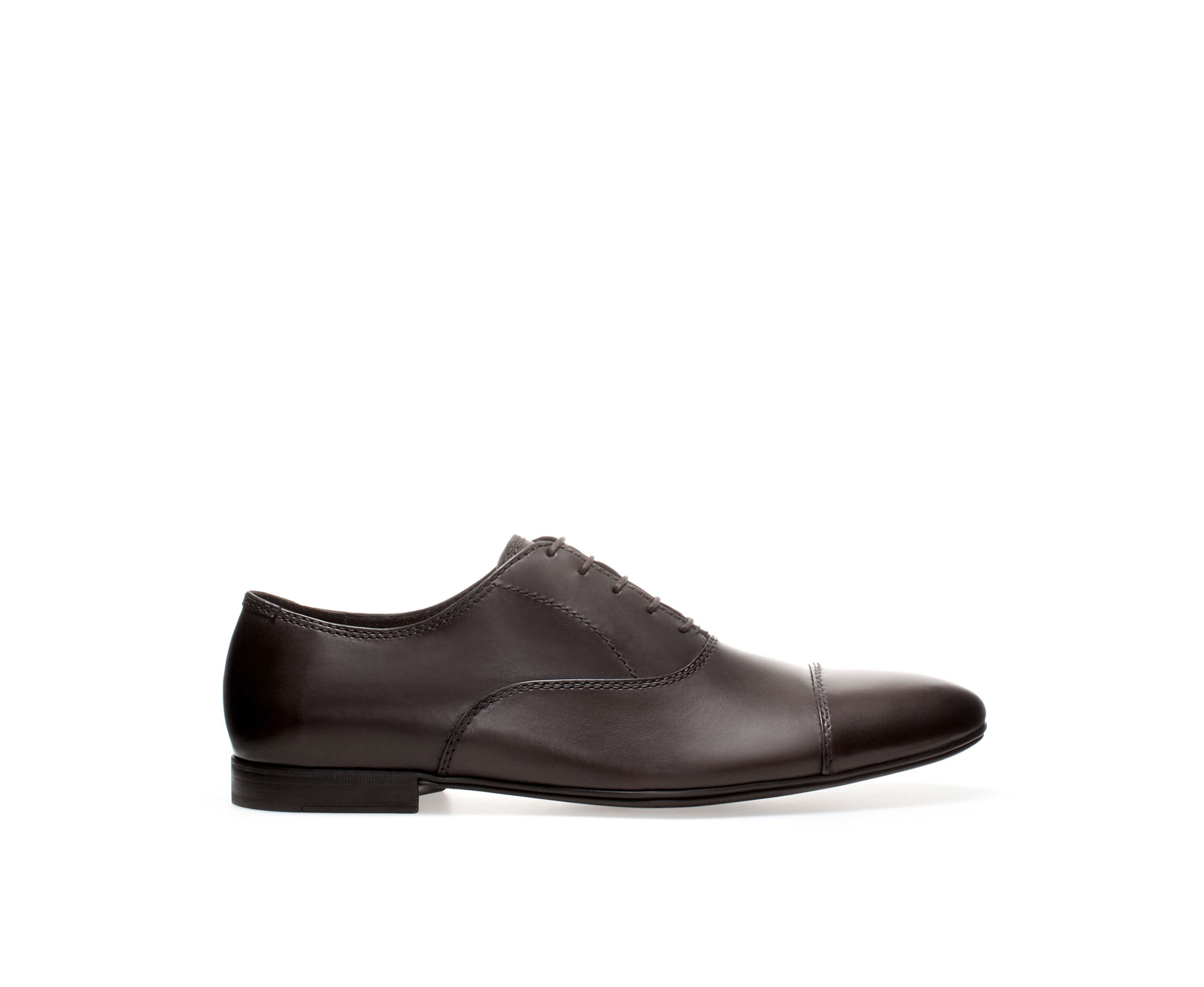 Zara Oxford Shoe in Brown for Men | Lyst