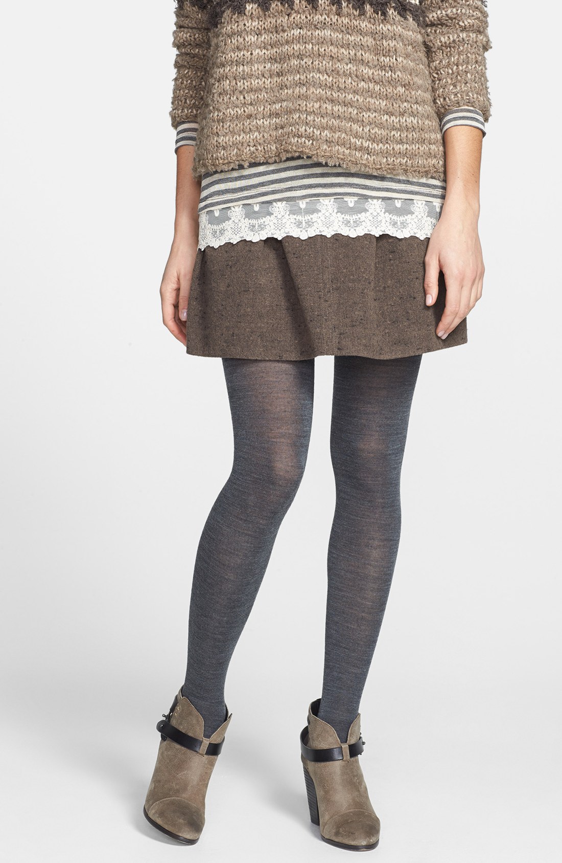 wool pantyhose